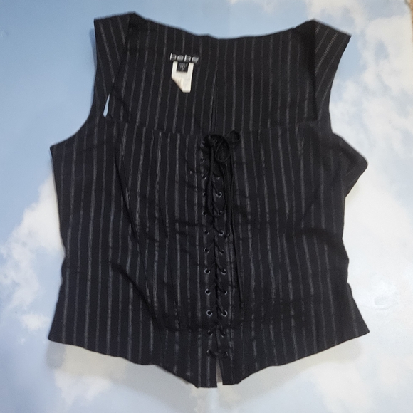 90s bebe corset tank top - Picture 2 of 11